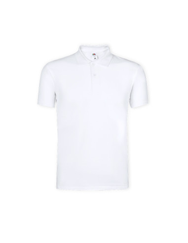 Polo para Personalizar Blanco, Algodón, Fruit...