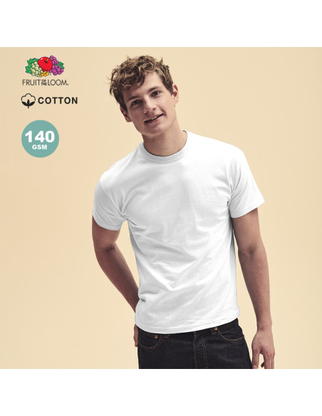 Camiseta blanca Personalizada, 100% algodón