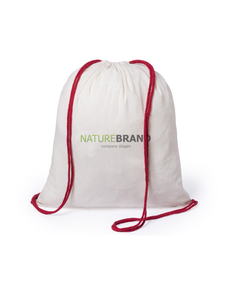 Mochila Publicitaria de cuerdas ECO en Algodón 100% 120g/m2.