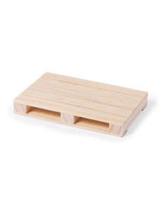 Posavasos Ecológico personalizado, madera natural.