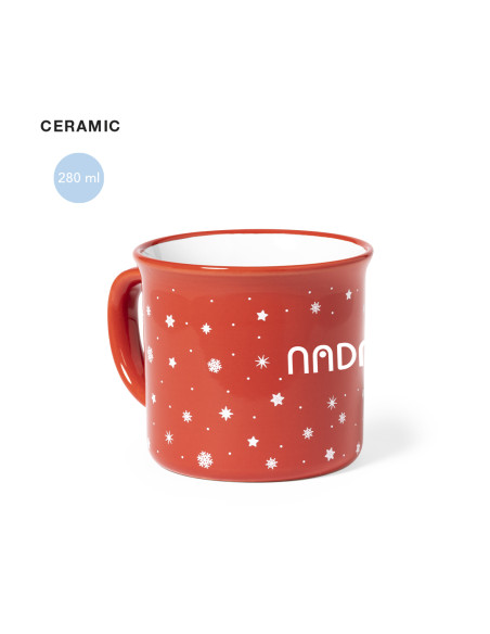 Taza Personalizable de Cerámica vintage 280 ml.