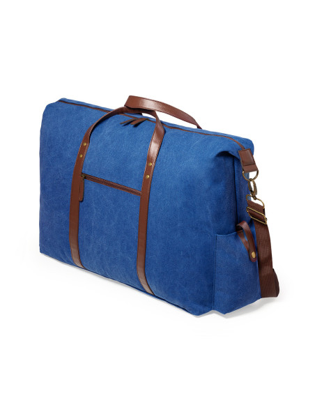 Bolsa de viaje personalizada en canvas resistente.