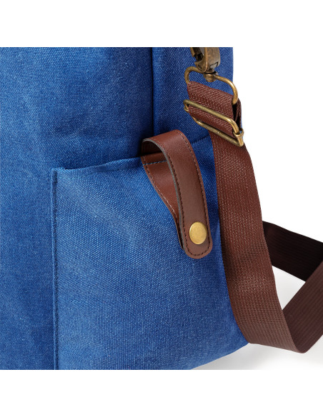 Bolsa de viaje personalizada en canvas resistente.