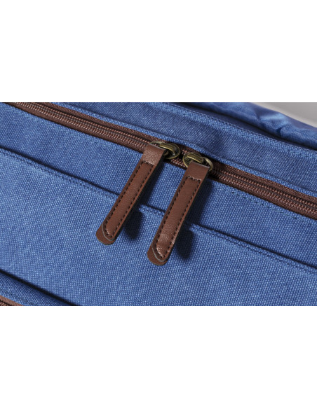 Maletín portadocumentos personalizado y cierre en polipiel.