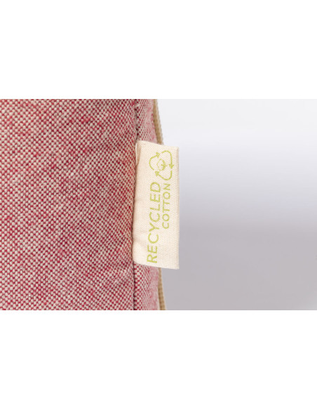 Funda portátil de 15'' personalizada en algodón reciclado.