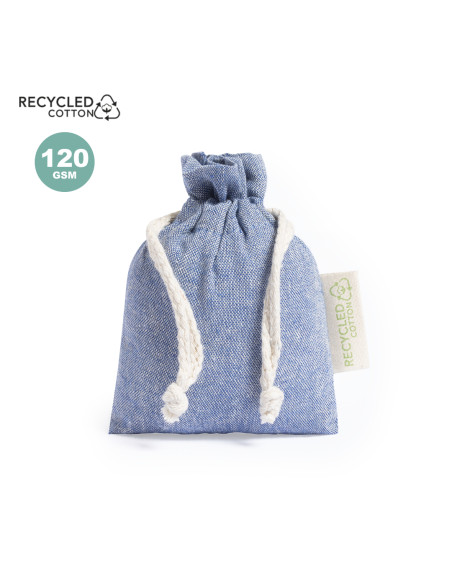 Bolsita Personalizable ECO, 10x14 cm, 100% Algodón Reciclado