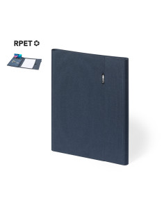 Carpeta personalizada en RPET con cierre magnético y bloc. 2
