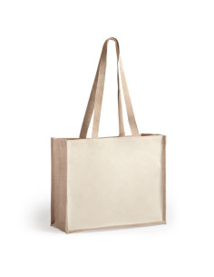 Bolsa Personalizada ECO, Yute laminado y Algodón laminado.
