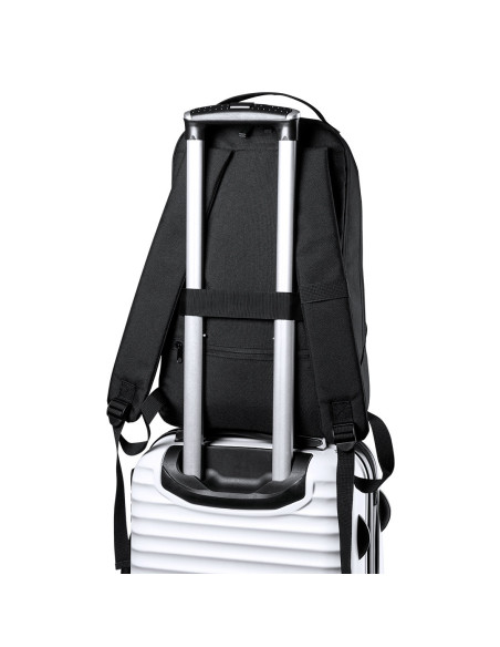 Mochila para Publicidad Poliéster 600D RPET, Cremallera doble tirador