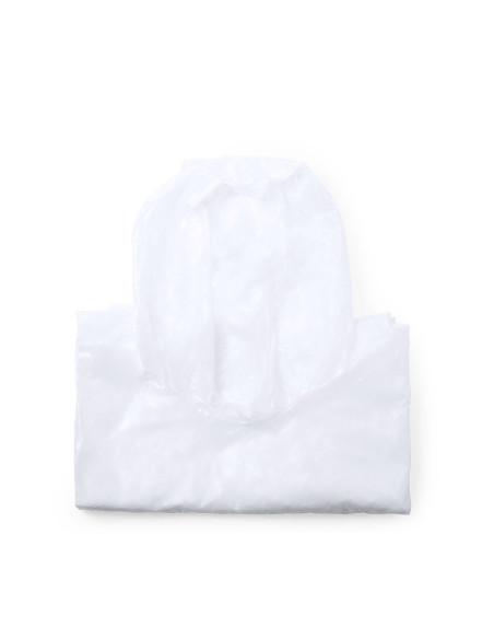 Poncho para lluvia personalizado Adulto en LDPE con funda RPET,