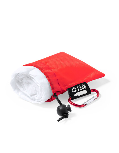 Poncho para lluvia personalizado Adulto en LDPE con funda RPET,