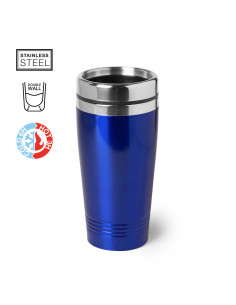 Vaso Termo Acero Inox personalizable, 450ml, doble...