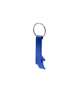 Llaveros baratos personalizados en aluminio con abridor.
