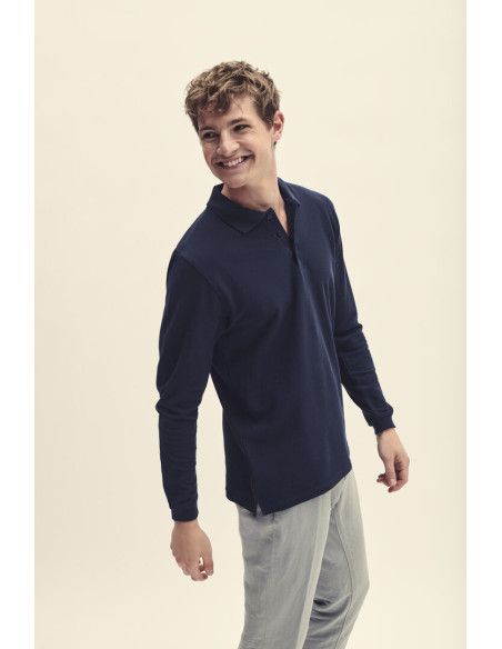 Polo Personalizado, manga larga,100% Algodón