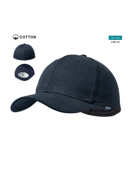 Gorra personalizable cerrada 6 paneles, alta calidad, estilo original.