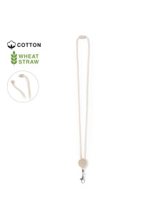 Lanyard ECO personalizado en algodón con cierre de caña... 2