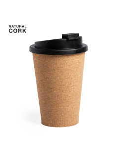 Vaso térmico ECO para publicidad, 350ml en corcho...
