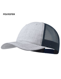 Gorra Personalizada 6 paneles poliéster bicolor