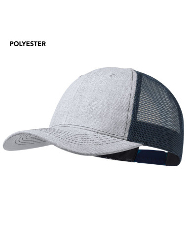 Gorra Personalizada 6 paneles poliéster bicolor