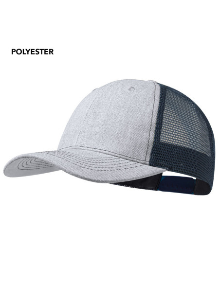 Gorra Personalizada 6 paneles poliéster bicolor