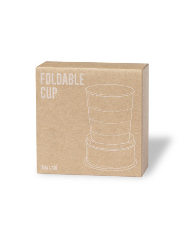 Vaso plegable para personalizar en Acero Inox,...