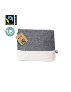 Neceser para merchandising Fairtrade, algodón sostenible. 2
