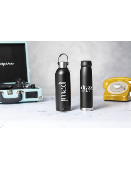Botella Térmica Personalizada 380ml Acero Inox, Doble pared
