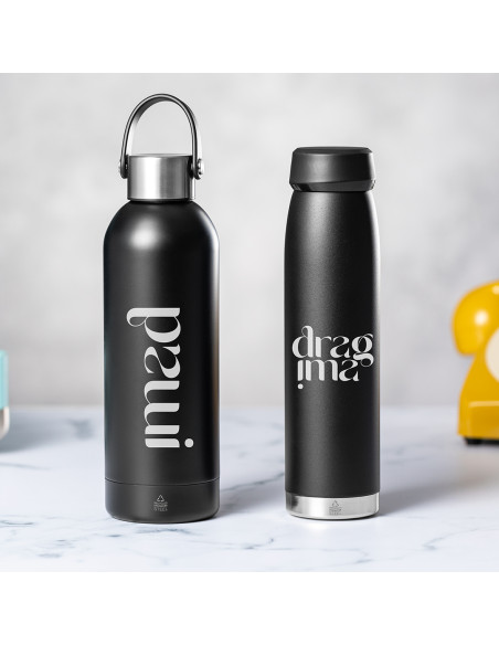 Botella de Agua Personalizada 500ml Acero Inox reciclado