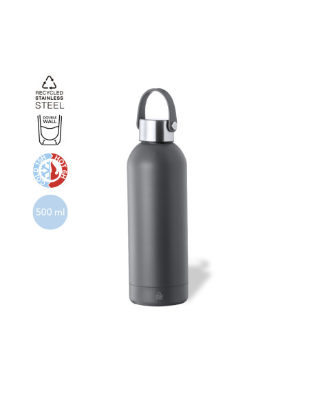 Botella de Agua Personalizada 500ml Acero Inox reciclado