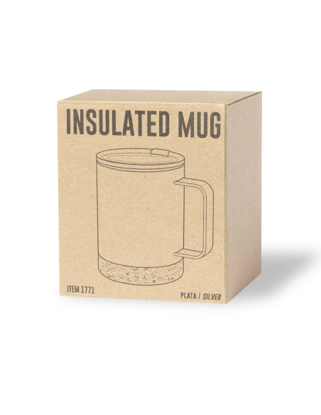 Taza Térmica Personalizable de Acero Inoxidable 330ml.