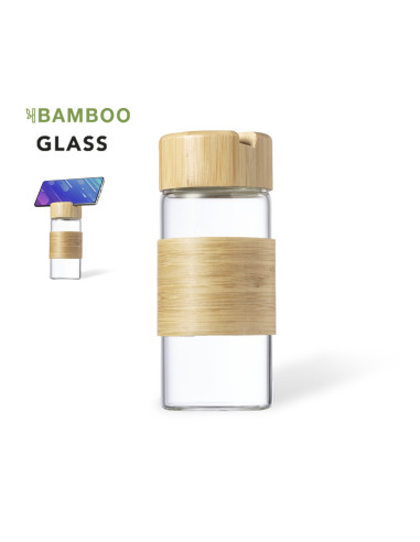 Botella de Agua Personalizada ECO 450ml Cristal...