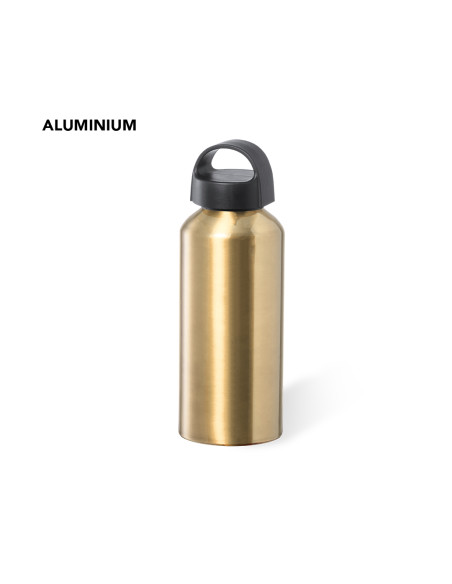 Botella Personalizada de Aluminio 500ml Acabado Brillante