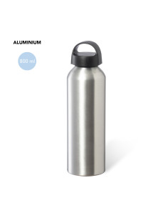 Botella de agua Personalizada 800ml Aluminio brillante. 2