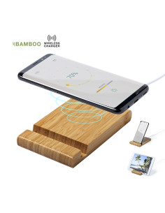 Cargador inalámbrico para personalizar ECO 5W, soporte,...