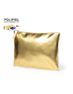 Neceser publicitario en polipiel metalizado, elegante y... 2