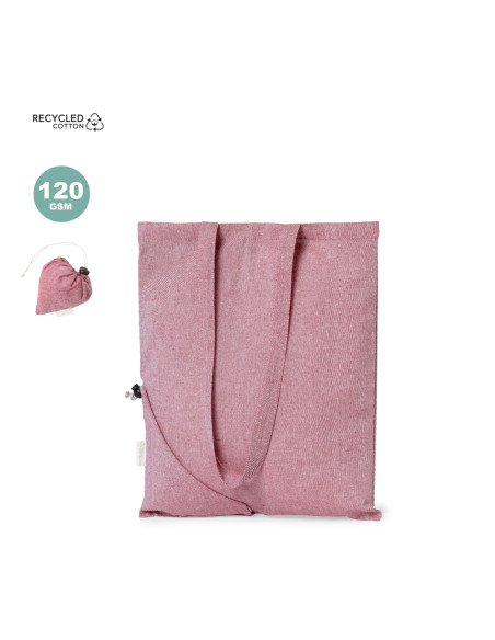 Bolsa Promocional plegable Algodón Reciclado 120g/m2