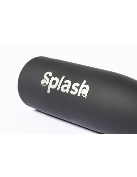 Botella Agua Personalizada 750ml Acero Inox y tacto goma