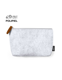 Estuche para publicidad en fieltro RPET con cremallera. 2