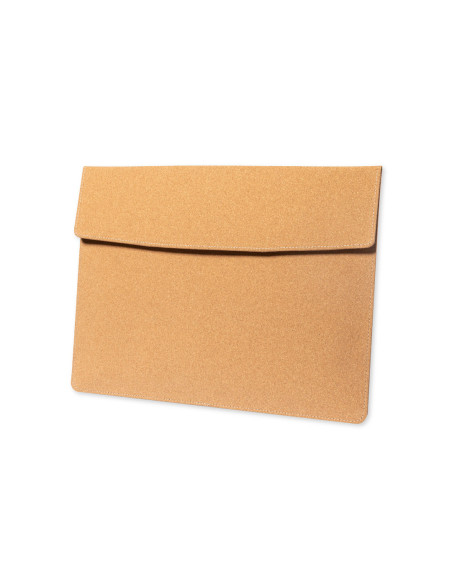 Funda ordenador ECO personalizada en corcho natural.
