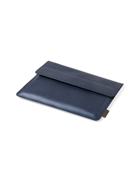 Funda personalizada ordenador ECO en cuero reciclado.