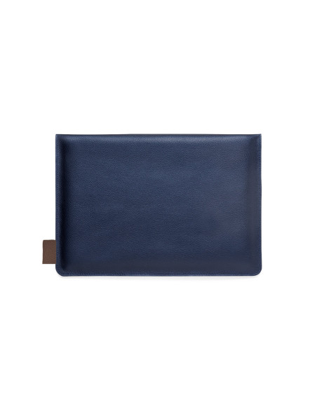 Funda personalizada ordenador ECO en cuero reciclado.