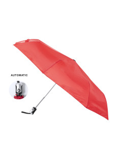 Paraguas plegables publicitarios con antiviento de 98 cm