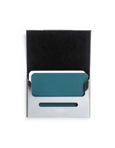 Porta tarjetas personalizado con cierre...