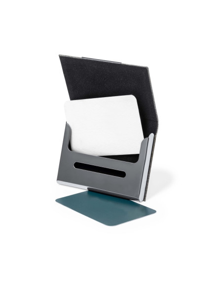 Porta tarjetas personalizado con cierre magnético, RPET.