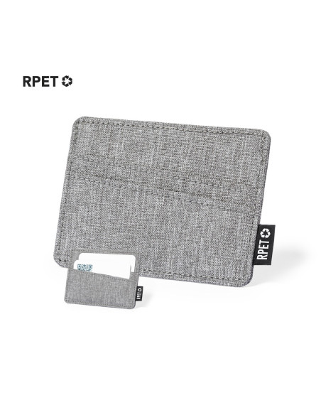 Tarjetero publicitario ECO, RPET y 3 compartimentos