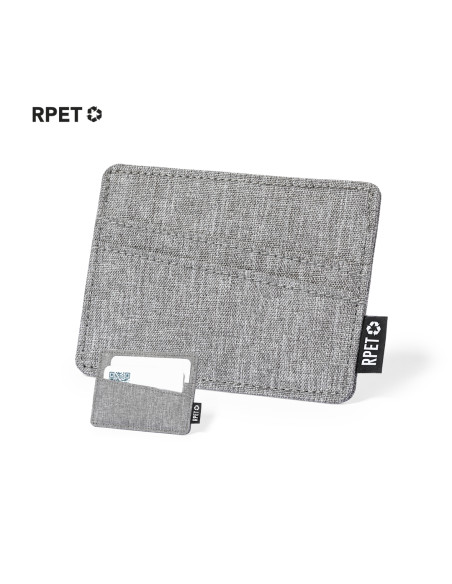 Tarjetero publicitario ECO, RPET y 3 compartimentos