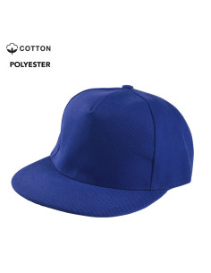Gorra Personalizada 5 paneles, visera plana acolchada