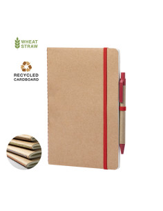 Libreta Ecológica Personalizada de Cartón reciclado con...
