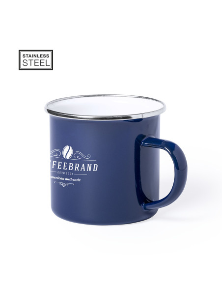 Taza de Acero Inoxidable Personalizable de 380ml