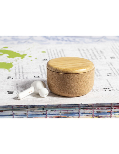 Auriculares personalizados Ecológicos Bluetooth 5.0.